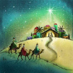 Tearfund - King's Approaching Manger - (Pack of 10)